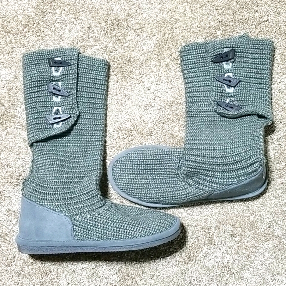 Sweater Knit Boots - Picture 4 of 5